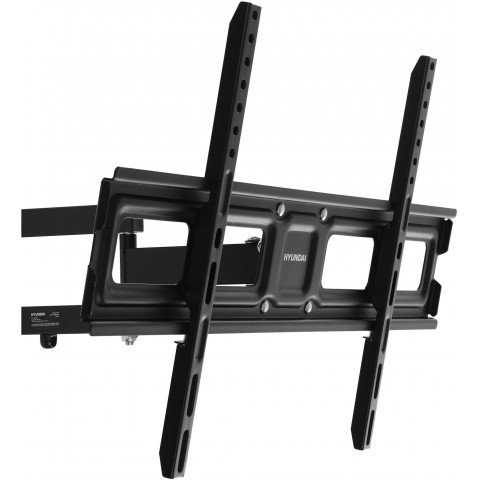 Кронштейн для телевизора Hyundai GL-N4 черный 32"-75" макс.40кг настенный поворотно-выдвижной и наклонный