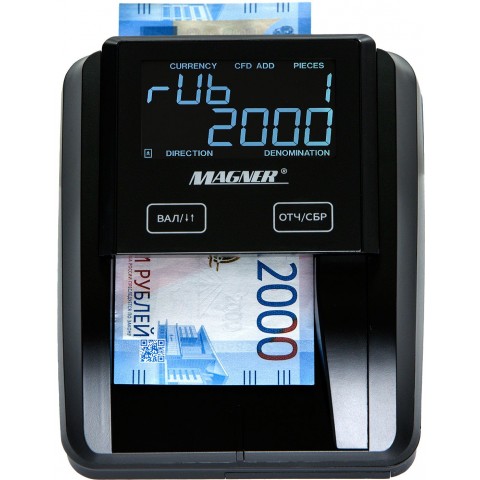 Детектор банкнот Magner 215 автоматический мультивалюта